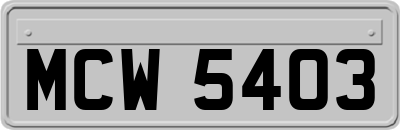 MCW5403