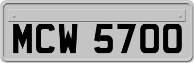 MCW5700