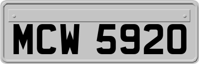 MCW5920