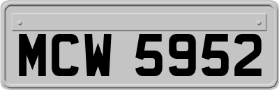 MCW5952