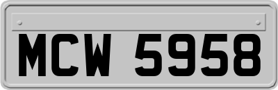 MCW5958