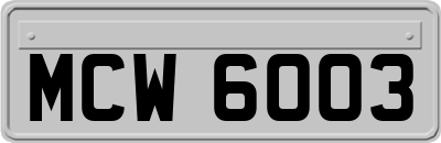 MCW6003
