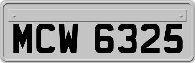 MCW6325