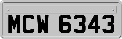 MCW6343