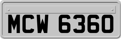 MCW6360