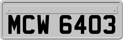 MCW6403