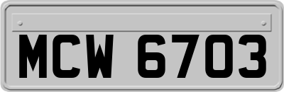 MCW6703