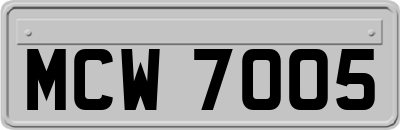 MCW7005