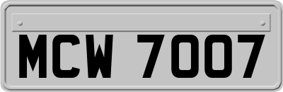 MCW7007