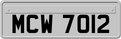 MCW7012