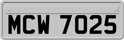 MCW7025