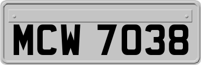 MCW7038