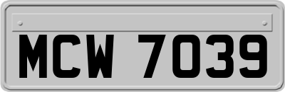 MCW7039