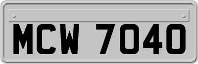 MCW7040