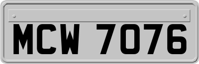 MCW7076