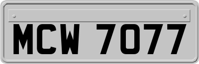 MCW7077