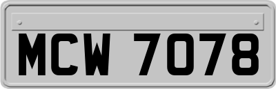 MCW7078