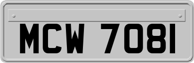 MCW7081