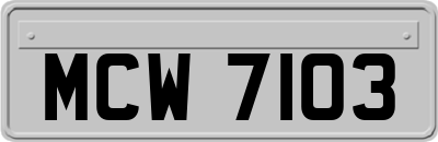 MCW7103