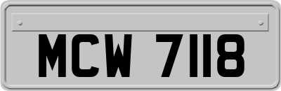 MCW7118