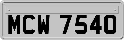 MCW7540
