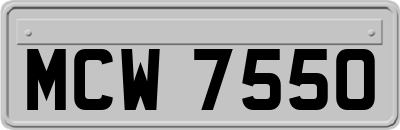 MCW7550