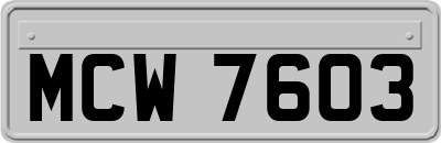 MCW7603