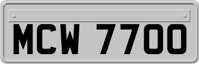 MCW7700