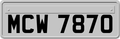 MCW7870