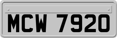 MCW7920