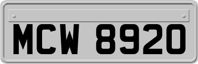 MCW8920