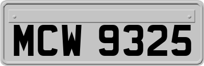 MCW9325