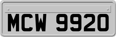 MCW9920