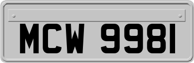 MCW9981