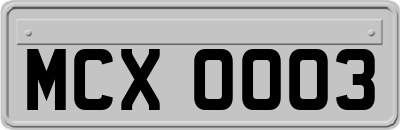 MCX0003