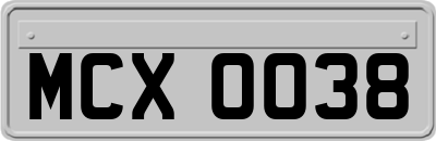 MCX0038