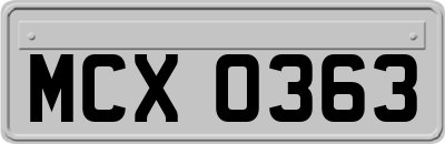 MCX0363