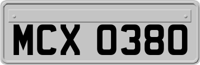 MCX0380