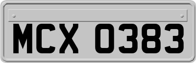 MCX0383
