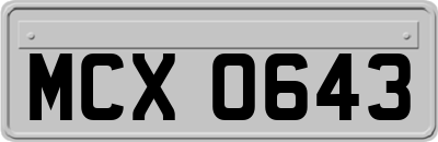 MCX0643
