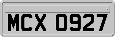 MCX0927