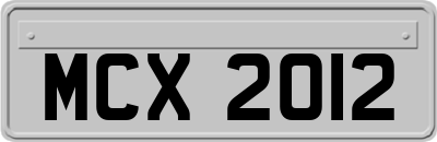 MCX2012