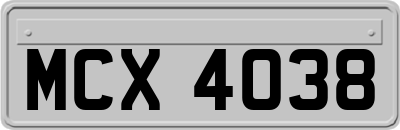 MCX4038