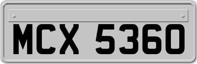 MCX5360