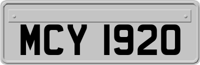 MCY1920