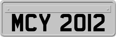MCY2012