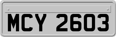 MCY2603