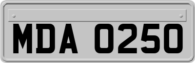 MDA0250