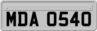 MDA0540