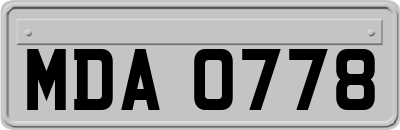 MDA0778
